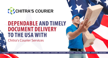 Dependable and timely document delivery to the USA with Chitra's Courier Services