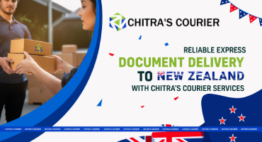 Reliable Express Document Delivery to New Zealand with Chitra's Courier Services
