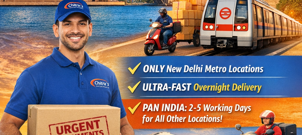 overnight document courier Sydney to New Delhi Metro urgent delivery India Chitra's Courier Services Parramatta