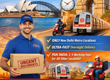 overnight document courier Sydney to New Delhi Metro urgent delivery India Chitra's Courier Services Parramatta