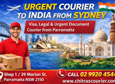 send urgent documents to india from sydney international courier service