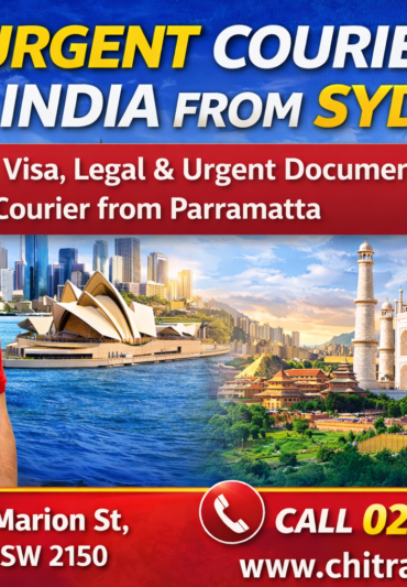 send urgent documents to india from sydney international courier service